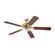 Westinghouse Contractor's Choice シーリングファン 52インチ ポリッシュドブラス (78021) / FAN CEILING52"OAK/WALPB