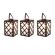Living Accents  LED電球ランタンライト10個セット (62AG611W) / BROWN SQ LIGHTS 3.5"10CT