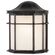 WESTINGHOUSE ウォールランタン (66898) / WALL LANTERN 1LT TXT BLK