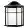 WESTINGHOUSE ウォールランタン (66898) / WALL LANTERN 1LT TXT BLK