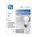 GE Lighting Saf-T-Gard 白熱電球 ソフトホワイト 60W 2個入 (72549)