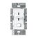 Lutron Skylark 調光スイッチ 600W ホワイト (S-600PH-WH) / DIMMER SLD/RK SP WHT600W