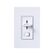 Lutron Skylark 調光スイッチ 600W ホワイト (S-600PH-WH) / DIMMER SLD/RK SP WHT600W