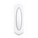 Heath Zenith  プッシュボタン (SL-7797-02) / OVAL PSHBTN DOORBELL WHT