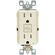 Leviton  GFCIコンセント 15A ライトアーモンド (GFTR1-03T)/ GFI TR RECPT ST LA 3PK