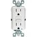 Leviton GFCIコンセント 15A ホワイト 3個入 (GFTR1-03W) / GFI ST RECEPT TR 3PK WHT