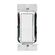 Leviton Decora 全域調光スイッチ 1200W ホワイト (001-DS710-10Z) / DECORA SLIDE DIMMR 1200W