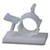 Gardner Bender プラスティック製ケーブルクランプ 1/4インチ径 18個入(PPC-1525) / CLAMP PLSTC WHT 1/4"CD18