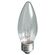 GE Lighting 炎型白熱電球 60ワット B13 クールホワイト 2個入 6パック (44405)
