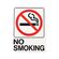 HY-KO プラスティックサイン「No Smoking」5枚入（D-20）/ SIGN DECO NO SMOKNG 5X7"