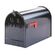 Gibraltar Jumbo 支柱設置式メールボックス (ST20B) / MAILBOX RURAL #3 BLACK