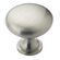 Amerock Allison ラウンド型キャビネットノブ サテンニッケル (BP53005G10) / KNOB 1-1/4" STN NKL