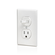 Leviton タンパーレジスタント コンビネーションスイッチコンセント ホワイト / COM SWTCH/TR OUT 15A WHT