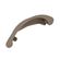Amerock Essential'Z プルキャップキャビネットプルカップ サテンニッケル (BP9365G10) / PULL CUP SATIN NICKEL