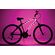 Brightz Ltd. CosmicBrightz 自転車用フレームLEDライト ピンク (L2477) / LIGHTS BIKE FRAME PINK