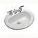 Mansfield MS 丸型トイレ用シンク ホワイト ( 237-4 ) / OVAL SELF RIM SINK WHT
