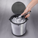 OXO SteeL スティール製アイスバケツ＆トングセット (3107300) / ICE BUCKET AND TONG SET