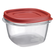 Rubbermaid 食物保存コンテナ2カップ (2067180) / EASY FIND 2C SQUARE