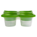 Chef'n SpiceCube ハーブフリーザートレー (102-576-011) / HERB FREEZR TRAY WHT/GRN