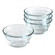 Pyrex カスタードカップ 4個入 6パック (6001142) / CUP CUSTARD PRYEX6OZ PK4