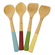 Architec EcoSmart 竹製サービングスプーン4点セット (ECOBOOTL4L) / SERVE SPOONS BAMBOO 4ST