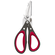 Chef'n FreshForce ステンレススティール製万能ハサミ (103-882-272)  / SCISSORS UTILITY RED/GRY