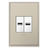 Legrand Adorne USB充電ポート (ARUSBW4) /  USB OUTLET HALF SIZE WHT