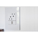 Legrand Adorne USB充電ポート (ARUSBW4) /  USB OUTLET HALF SIZE WHT