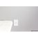 Legrand Adorne  GFCI/ロッカーウォールプレート ホワイト (AWP1G2WH6) / WALL PLATE ADORNE 1G WHT