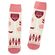 Hallmark クルーソックス スイーツ＆ワイン柄 2ペア入 (1SOX1022) / SWEETS AND WINE SOCKS