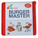 Shape + Store Burger Master プラスティック製バーガープレス レッド