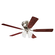 Westinghouse Contempra IV シーリングファン ブラッシュニッケル (72320) / CEILING FAN BRSH NKL 52"