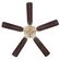 Westinghouse Contempra IV シーリングファン ポリッシュドブラス (72324) / CEILING FAN PLSH BRS 52"