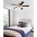 Westinghouse Contempra IV シーリングファン ポリッシュドブラス (72324) / CEILING FAN PLSH BRS 52"