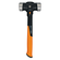 Fiskars Pro IsoCore ダブルフラットフェース大型ハンマー (750660-1001) / ISOCORE DBLFC SLEDGE 4LB