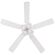 Westinghouse Contempra IV シーリングファン (72323) / CEILING FAN WHITE 52"