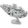 Fascinations Metal Earth スターウォーズ ミレニアムファルコン3Dモデルキット (MMS251) / USS MILLNM FALCON3D MODL