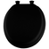 Bemis トイレ便座 ラウンド型 ブラック (15EC 047) / TLT SEAT RND SOFT BLACK