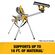 DeWalt マイターソースタンド (DWX723) / MITER SAW STAND