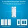 Lutron Caseta リモコン付3経路式ディマースイッチ ホワイト ( P-DIM-3WAY-WH)