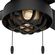 Hunter Fan Spring Mill シーリングファン 52インチ マットブラック (50336) / CELING FAN MAT BLK 52"