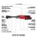 Milwaukee M12 Fuel コードレスラチェットツール (2560-20) / CDLS LONG RCH RTCHT 12V