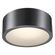 Globe Electric Edinburg シーリングライト ブラック (60304) / CEILNG LT BLK 18W 4.02"H