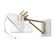 Globe Electric Berkeley 1ライトウォールスコーン ポリッシュドブラス (51868) / WALL SCONCE PB 60W 6.5"H