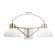 Globe Electric Berkeley 1ライトウォールスコーン ポリッシュドブラス (51868) / WALL SCONCE PB 60W 6.5"H