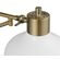 Globe Electric Berkeley 1ライトウォールスコーン ポリッシュドブラス (51868) / WALL SCONCE PB 60W 6.5"H