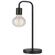 Globe Electric テーブルランプ (12920) / TBLE LAMP BLK 18"