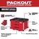 Milwaukee PACKOUT 3段引き出し式ツールボックス (48-22-8443) / PACKOUT 3-DRAWER TOOLBOX