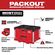 Milwaukee PACKOUT 2段引き出し式ツールボックス (48-22-8442) / TOOL BOX PACKOUT 2DRAWER