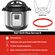Instant Pot Duo Plus ステンレススティール製圧力鍋 ( 112-0156-01) / PRESSURE COOKER STL 6QT